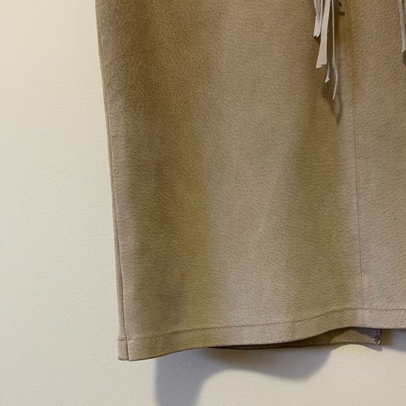 VINTAGE Suede Maxi Skirt - Picture 6 of 9